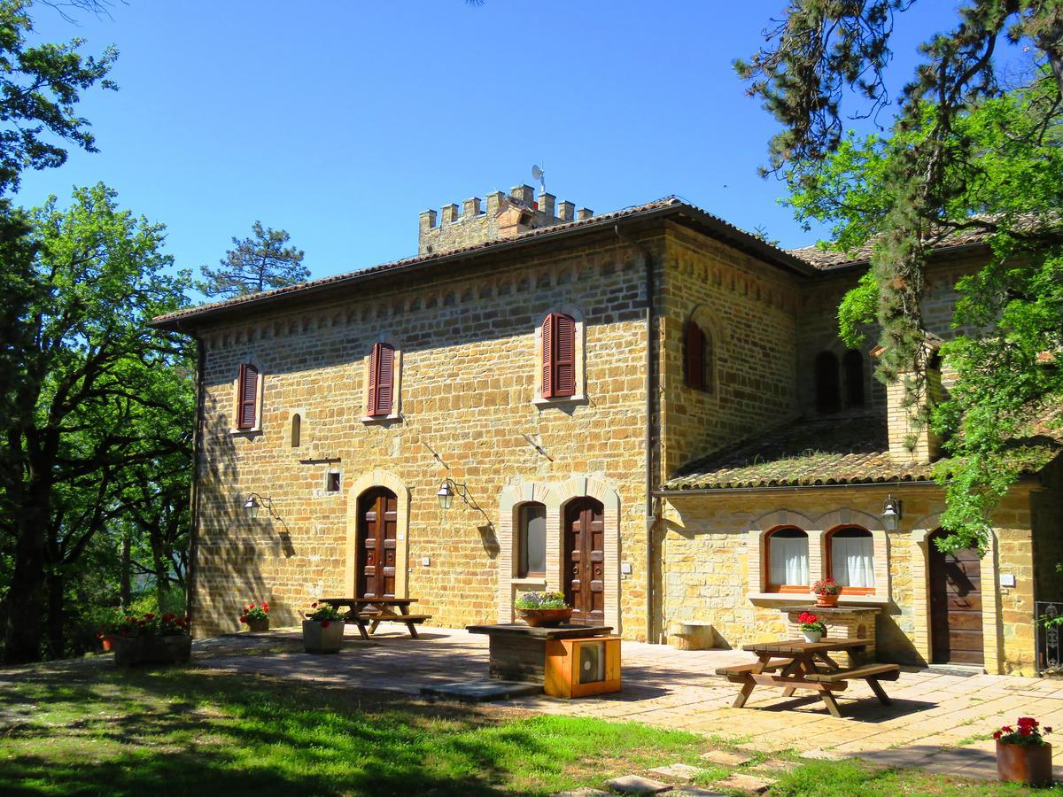 Castello Cortevecchio Gubbio Exterior foto